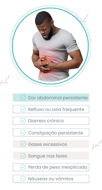 Sintomas para procurar uma gastroenterologista em mobile